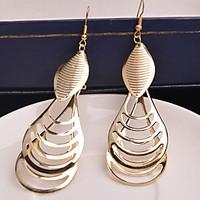 Earring Drop Earrings Jewelry Women Wedding / Party / Daily / Casual Alloy 2pcs Gold / Silver