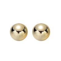 Earring Round Stud Earrings Jewelry Women Fashion Daily / Casual Alloy 1 pair Gold