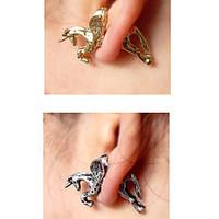 Earring Stud Earrings Jewelry Women Daily Alloy 1pc Gold / Silver