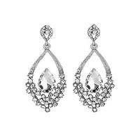 Earring Sapphire Earrings Set Jewelry Women Wedding / Party / Daily Crystal 1 pair Royal Blue / Regency