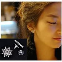 Earring Stud Earrings Jewelry Wedding / Party / Daily / Casual Alloy Silver