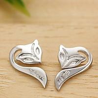 Earring Stud Earrings Jewelry Women Daily / Casual / Sports Sterling Silver / Stainless Steel / Alloy 2pcs Silver