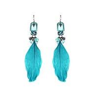 Earring Drop Earrings Jewelry Women Wedding / Party / Daily / Casual / Sports Resin Light Blue