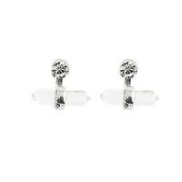 Earring Drop Earrings Jewelry Women Alloy / Acrylic / Rhinestone 2pcs Silver