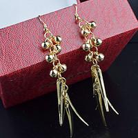 Earring Drop Earrings Jewelry Women Wedding / Party / Daily / Casual Alloy 2pcs Gold / Silver