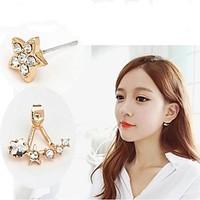 earring star stud earrings jewelry wedding party daily casual alloy