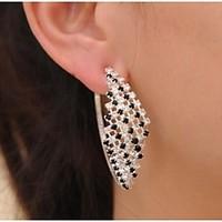 Earring Drop Earrings Jewelry Women Wedding / Party / Daily / Casual / Sports Alloy / Rhinestone