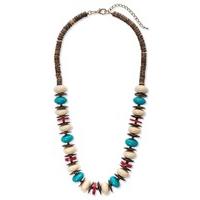 east amala beaded necklace multi