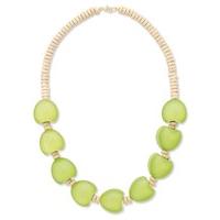 East Glass Ball Necklace KIWI