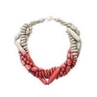 East Twisted Ombre Rouge Necklace RED