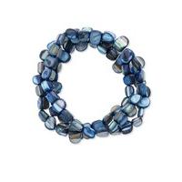 East Multi Layered Shell Bracelet BLUE