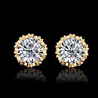 earring stud earrings jewelry women wedding party casual sterling silv ...