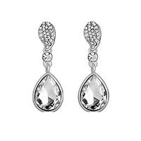 Earring Sapphire Earrings Set Jewelry Women Wedding / Party / Daily Crystal 1 pair Royal Blue / Regency