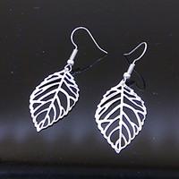 earring leaf drop earrings jewelry daily casual alloy 1set