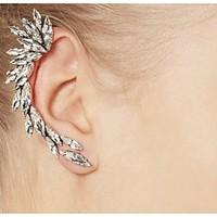 Earring Ear Cuffs Jewelry Women Alloy / Rhinestone 2pcs Silver