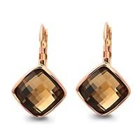 Earring Drop Earrings Jewelry Wedding / Party / Daily / Casual Crystal / Cubic Zirconia / Gold Plated Gold