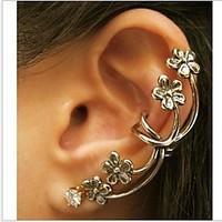 Ear Cuffs Alloy Statement Jewelry Punk Silver Bronze Jewelry Wedding Party Daily Casual 1pc