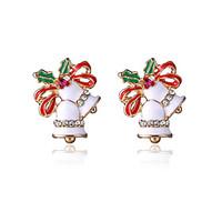 Earring Stud Earrings Jewelry Women / Girls Party / Daily Alloy 1 pair White / Red