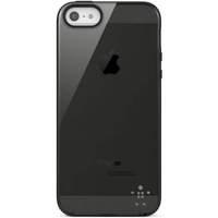 *e*belkin Translucent Grip Case For Iphone 5 / 5s In Black (retail Equiv F8w093vfc00)