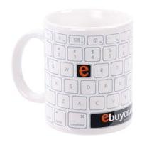 Ebuyer Keyboard Design 11oz Mug Single Pack