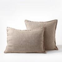 Ebinta Pre-Washed Herringbone Linen Single Pillowcase