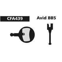 ebc brake disc pads sintered fa439hh avid bb5
