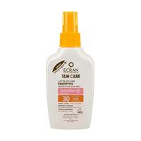 ecran travel size protective sensitive sun milk spray spf30