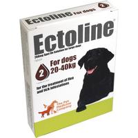 Ectoline For Dogs spot-on solution 268mg: 2 pipettes