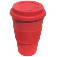 Ecoffee Cup Red Dawn Reusable Coffee Cup 400ml
