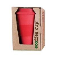 ecoffee cup red reusable coffee cup 400ml 1 x 400ml