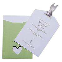 Eco Chic Initials Save the Date
