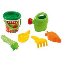 Ecoiffier 331 Toy Garden Set In A Bag With A Bucket And Other Accessories 10cm