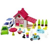 Ecoiffier Abrick 3096 Construction Set Holiday Home