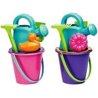 Ecoiffier Bucket With Sandset - Random Colours