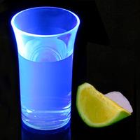 Econ Neon Blue Polystyrene Shot Glasses CE 1.75oz / 50ml (Case of 100)