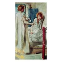 Ecce Ancilla Domini By Dante Gabriel Rossetti