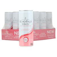 Echo Falls Spritz White Zinfandel Sparkling Rose Wine 12x 25cl Cans