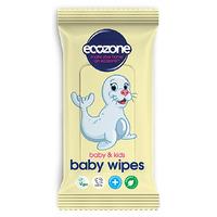 Ecozone Baby Wipes - 55 Wipes