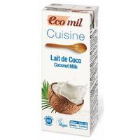 Ecomil Dairy Free Coconut Cuisine Cooking Cream - 200ml