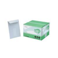 Eco C5 Envelopes Recycled Pocket with Window Press Seal 90gsm White