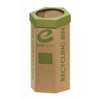 Eco Recycling Bin Cardboard Pack 3 937711