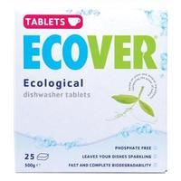Ecover Dishwasher Tablets Environmentally-Friendly 1 x Pack of 25