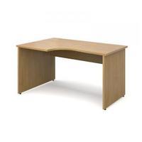Eco 1380 LH Ergonomic Desk Oak