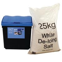 economy salt bin 30 ltr with 25kg salt