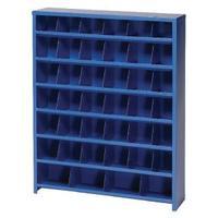 Economy Pigeon Hole 40 Bin Blue 383108