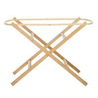 Eco Folding Moses Basket Stand Natural