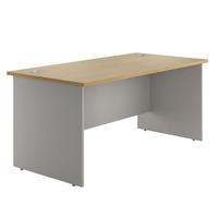 Eco Panel End Rectangular Desk 1200 Beech