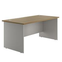 Eco Panel End Rectangular Desk 1200 Walnut