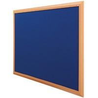 eco premier noticeboard burgundy 600mm x 900mm