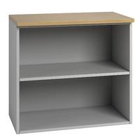 eco low bookcase beech